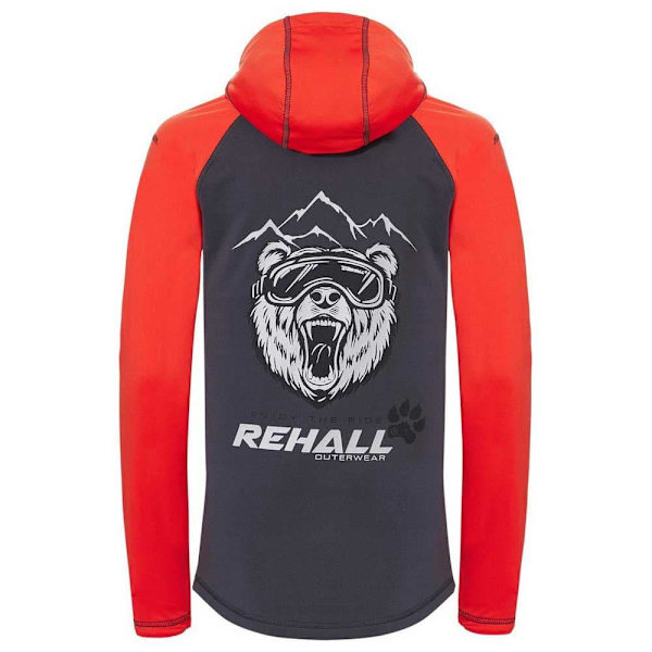 Rehall Cook-r Långärmad Baslager Röd 152 cm Pojke