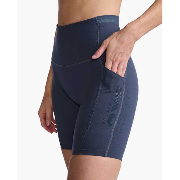 2xu Kort Strumpbyxor Form Stash Hi-rise Blå XL Kvinna