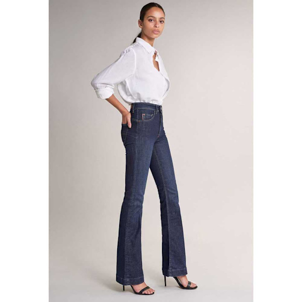 Salsa Jeans Jeans Secret Glamour Push In Flare Blå 30 / 34 Kvinde