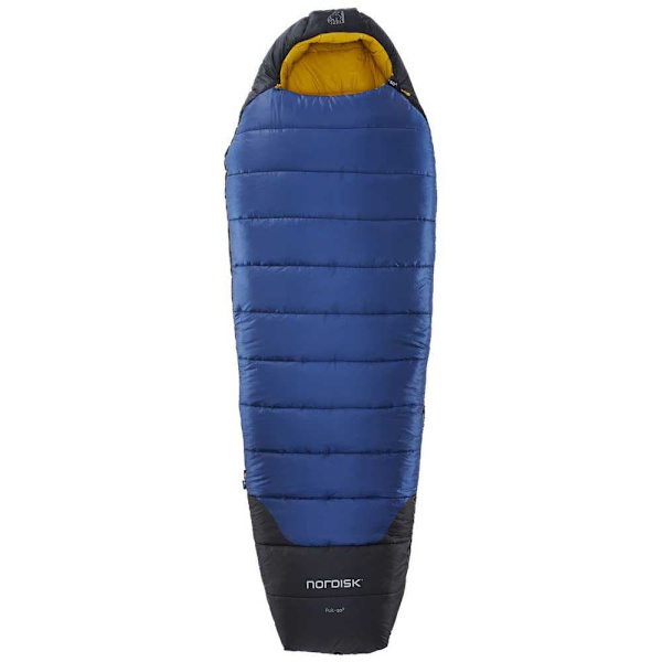 Nordisk Sovsäck Puk-10ºc Gul,Blå Extra Long / Left Zipper