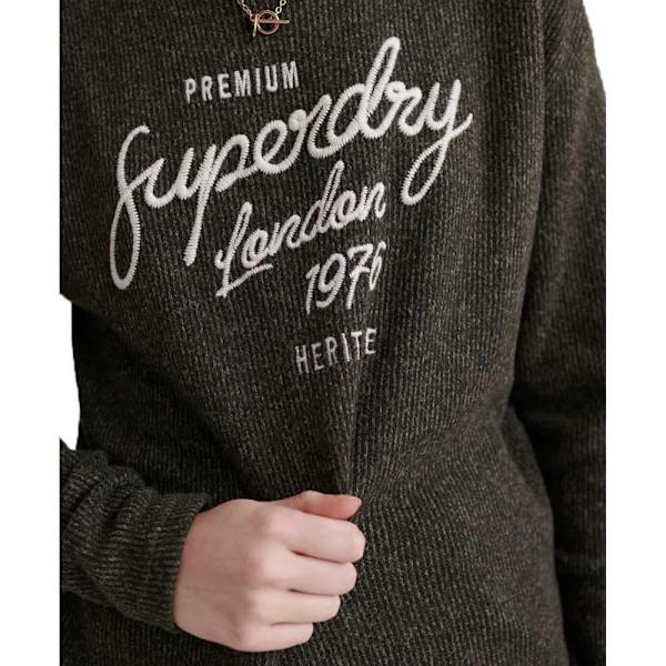 Superdry Långärmad T-shirt Maddie Graphic Grönt XS Kvinna