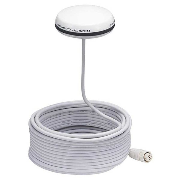Standard Horizon Extern Aktiv Antenn Gps Silver