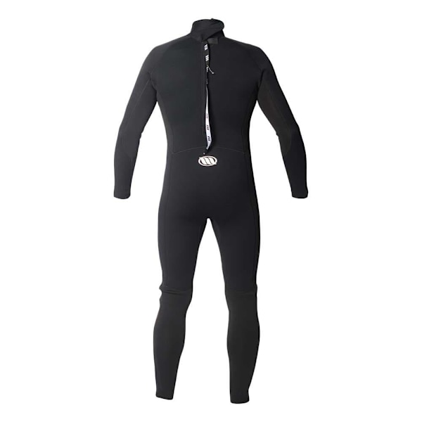 West Langærmet Neoprendragt Med Lynlås Bagpå Enforcer 3/2 Mm Gbs Steamer Sort 2XL