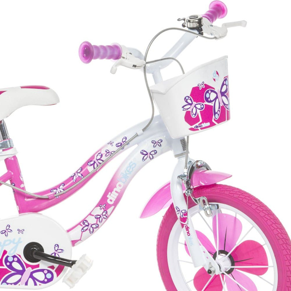 Dino Bikes Flappy Cykel Vit 5-7 Years Pojke