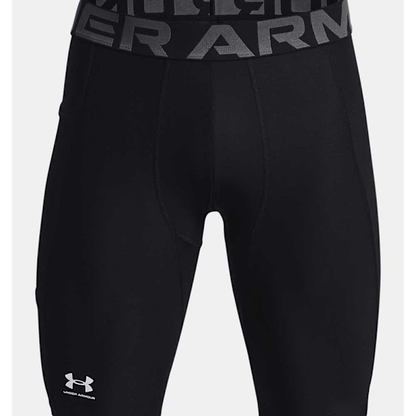 Under Armour Kompression Lange Shorts Heatgear Sort XL / Regular Mand