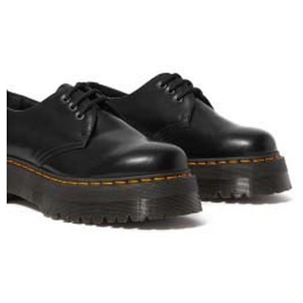 Dr Martens Kengät 1461 Quad 3-eye Polished Smooth Musta EU 39 Mies