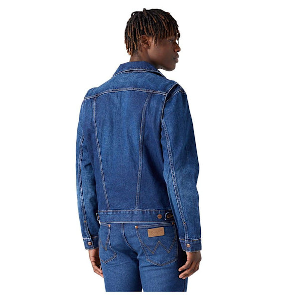 Wrangler Denimjakke 124mj Blå 2XL Mand