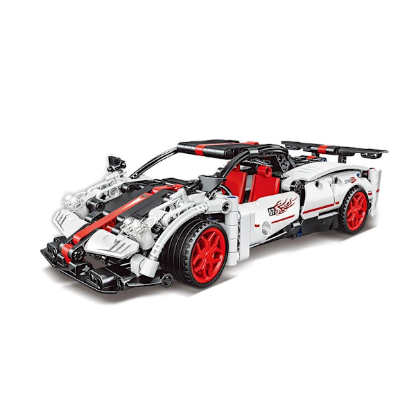 Giros Konstruktionsspel Technic Racing Car Pullback Silver