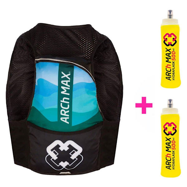 Arch Max Hv8e3s 8l+ 2sf500ml Hydreringsväst Svart L-XL