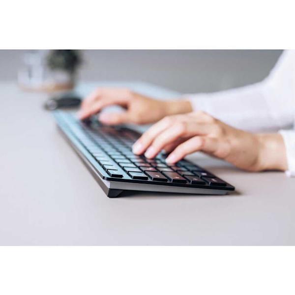Cherry Trådløst Tastatur Kw 9100 Slim Søvfarvet Spanish QWERTY