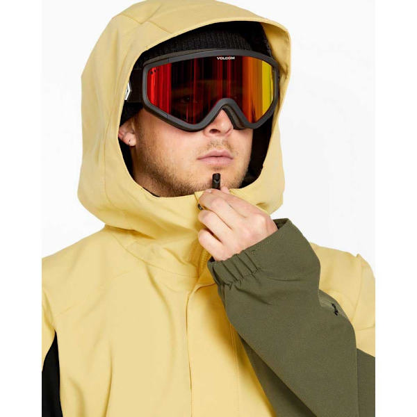 Volcom Brighton Jacka Gul L Man