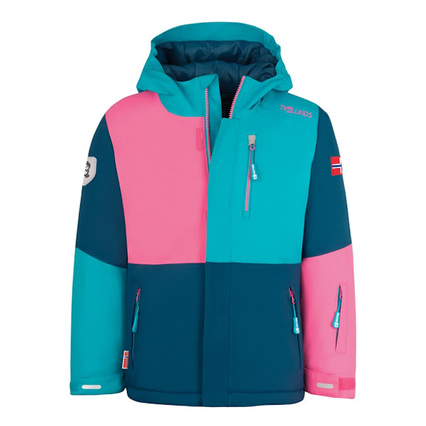 Trollkids Hallingdal Jacka Rosa 128 cm Pojke