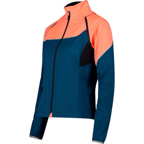 Cmp Jakke With Removable Sleeves 31a2556 Orange,Blå XL Kvinde