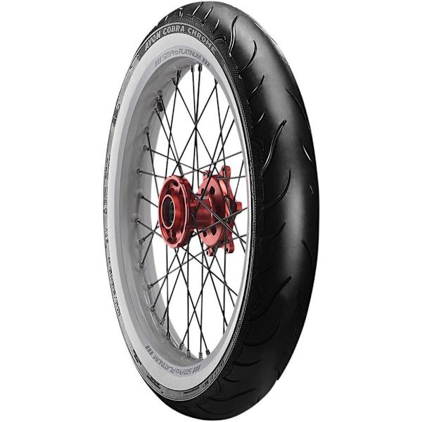 Avon Cobra Chrome Av91 Ww 71v Tl Tien Eturengas Musta 150 / 80 / R16