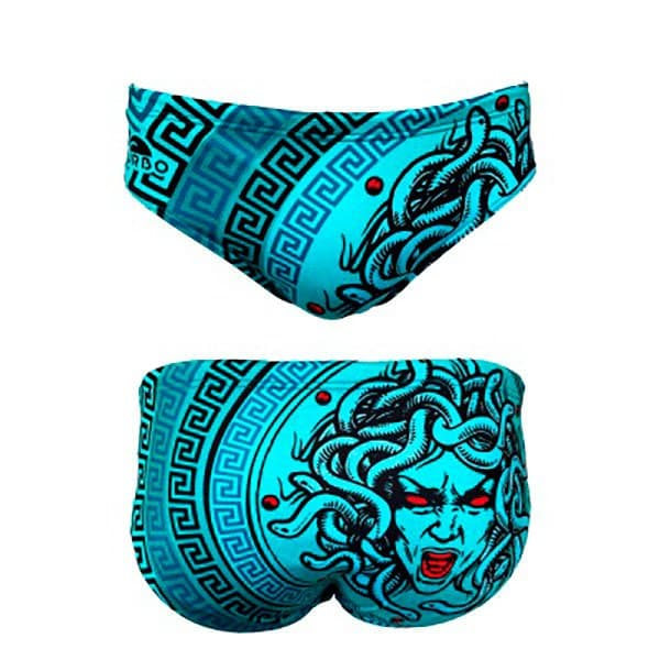 Turbo Simning Kalsonger Medusa Grönt 4XL Man