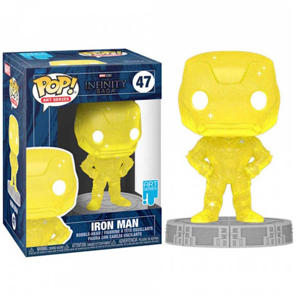 Funko Sindsten Pop Iron Man 9 Cm Gul