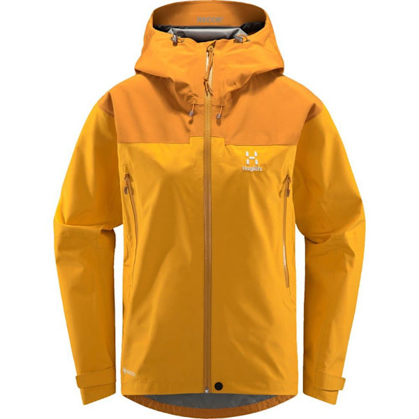 Haglofs Takki Roc Flash Goretex Keltainen L Nainen