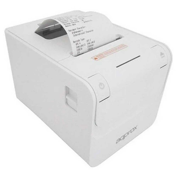 Approx Skrivare + Streckkodsskanner Myntlåda Apppospack4180wh V2 + Durchsichtig