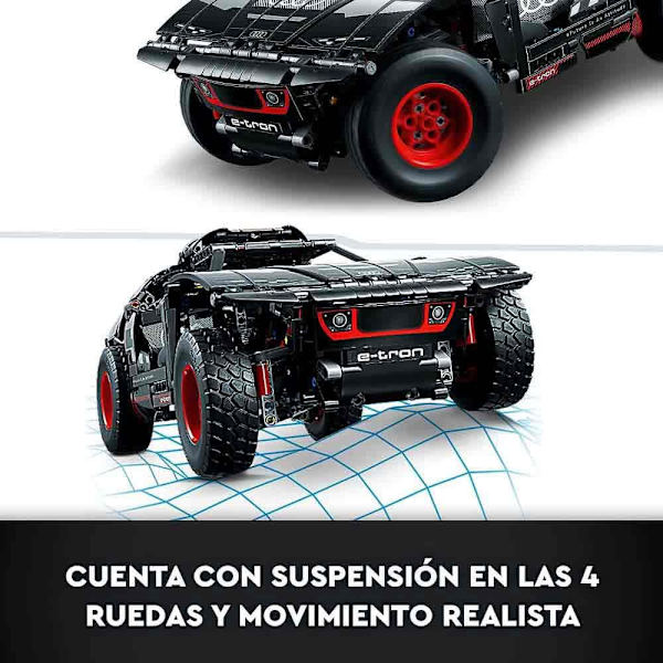 Lego Byggeri Spil Audi Rs Q E-tron Søvfarvet