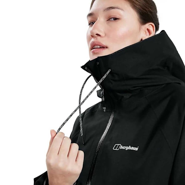 Berghaus Jakke Highraise Sort 14 Kvinde
