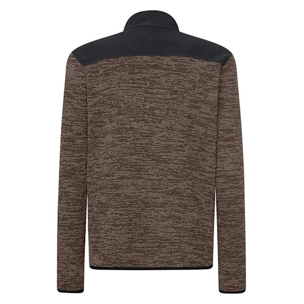 Rock Experience Keewalick Mock Neck Fleece Brun M Mand