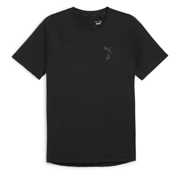 Puma M Seasons Polypropolene Rain Cell T-shirt Med Korte ærmer Sort S Mand
