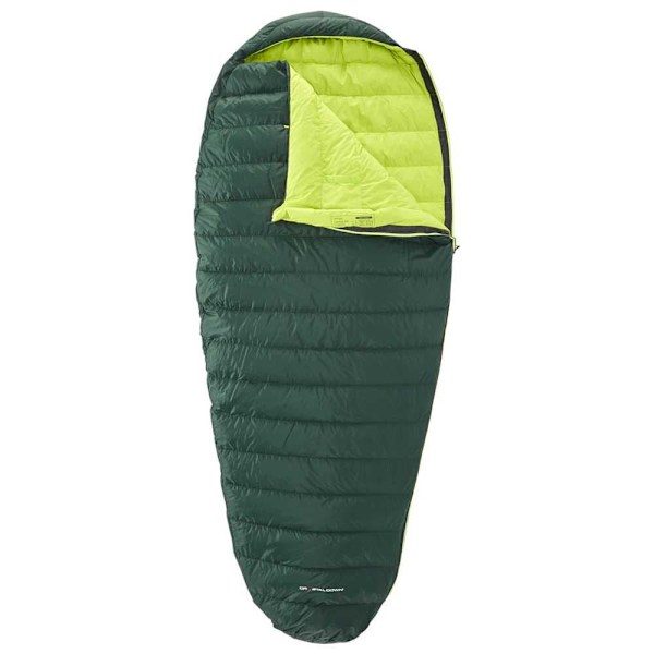 Nordisk Makuupussi Tension Comfort 300 Vihreä Long / Left Zipper