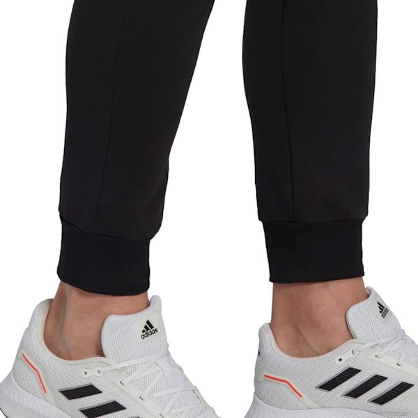 Adidas Sportswear Byxor Essentials Regular Tapered Joggers Svart XS / Regular Man