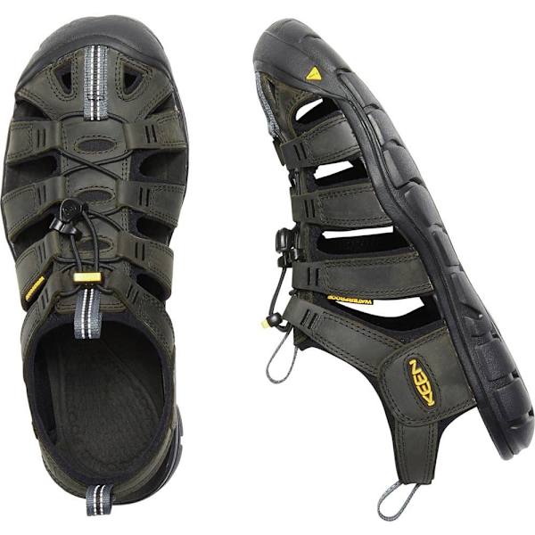 Keen Sandaler Clearwater Cnx Leather Sort EU 42 1/2 Mand