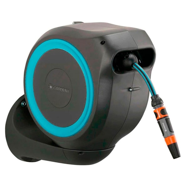 Gardena Automatisk Slanghållare 18600-20 15 M Svart