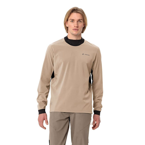 Vaude Bike All Year Moab Pitkähihainen Trikoo Beige M Mies