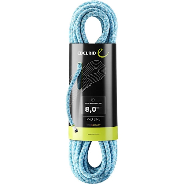 Edelrid Rep Guide Assist Pro Dry 8 Mm Blå 20 m