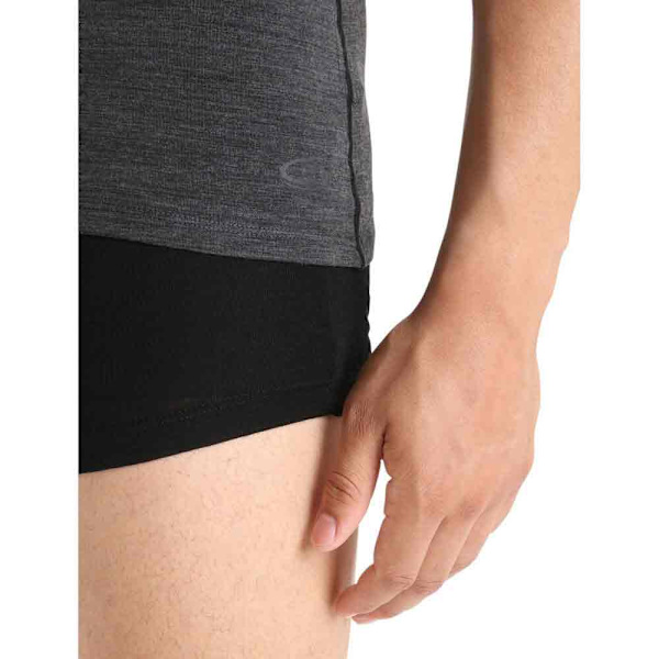 Icebreaker Merino 150 Anatomica Kortærmet Baselayer Grå M Mand