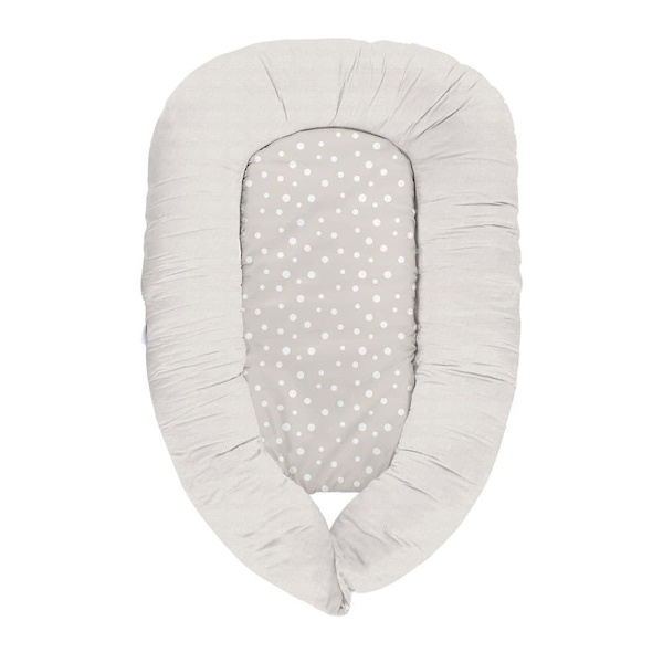 Kikkaboo Viskoelastinen Vaahto 3 1 1 Dots Cradle Nest Beige
