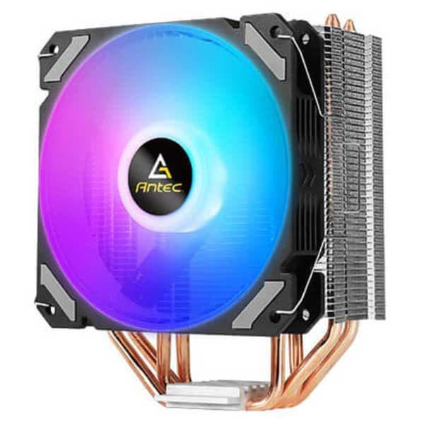 Antec Heatsink-processor A400i Rgb Søvfarvet Sort, Kobberfarve, Sølv