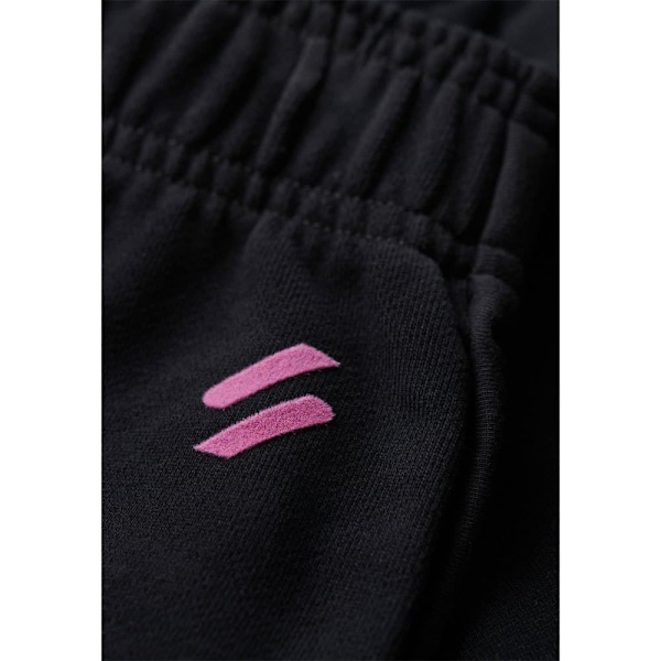 Superdry Sportswear Logo Racer Sports Shorts Sort L Kvinde