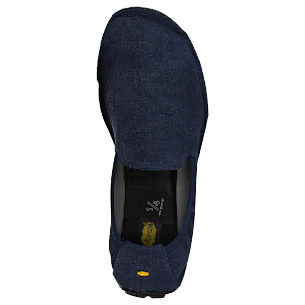 Vibram Fivefingers One Quarter Slipon Hemp Slip-on-skor Blå EU 38 Kvinna