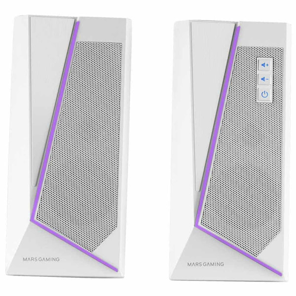 Mars Gaming Højttalere Ms7 20w Rgb Hvid