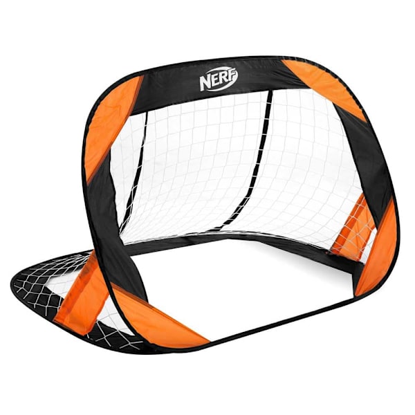 Spokey Fodboldmål Buckler Orange,Sort 120 x 80 cm