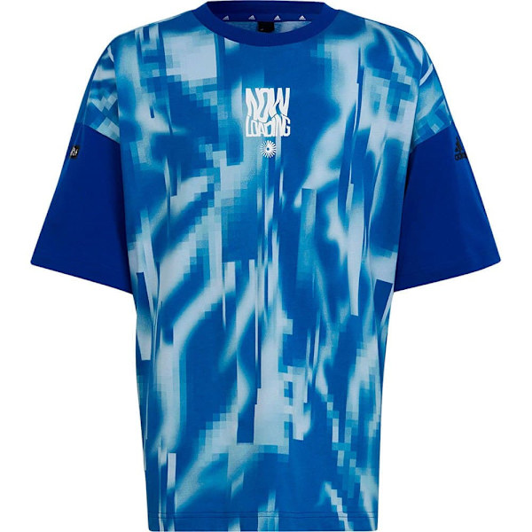 Adidas Kortärmad T-shirt Arkd3 Blå 9-10 Years Flicka