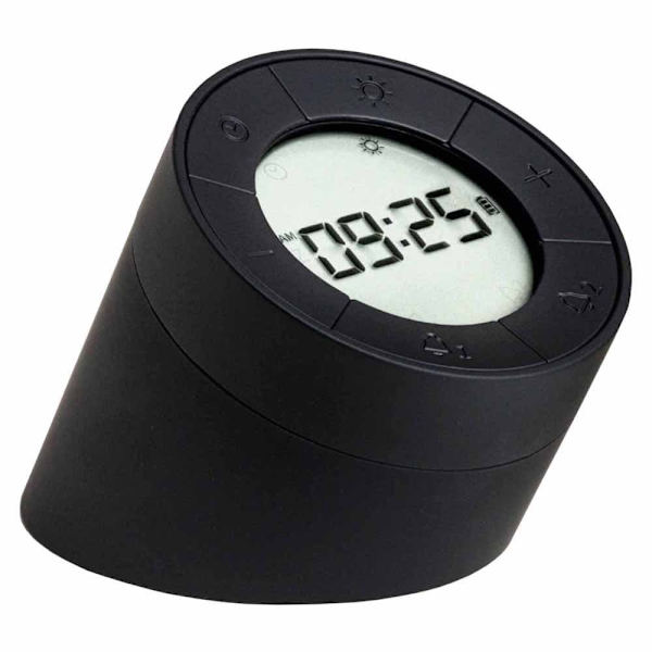 Mebus Digitalt Vækkeur 25648 Sort