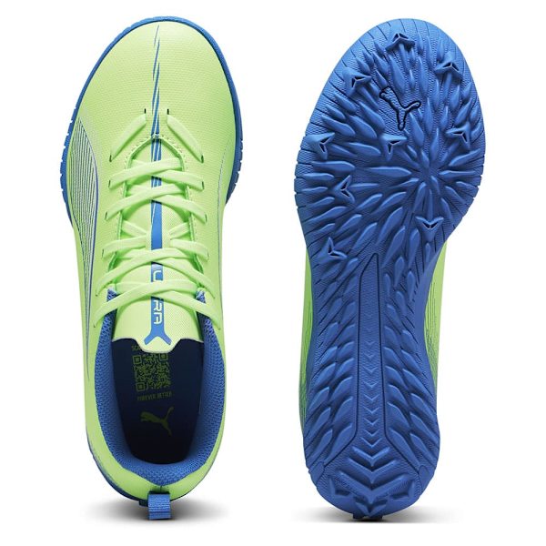 Puma Ultra 5 Play Tt Jr Sko Grøn EU 37 1/2