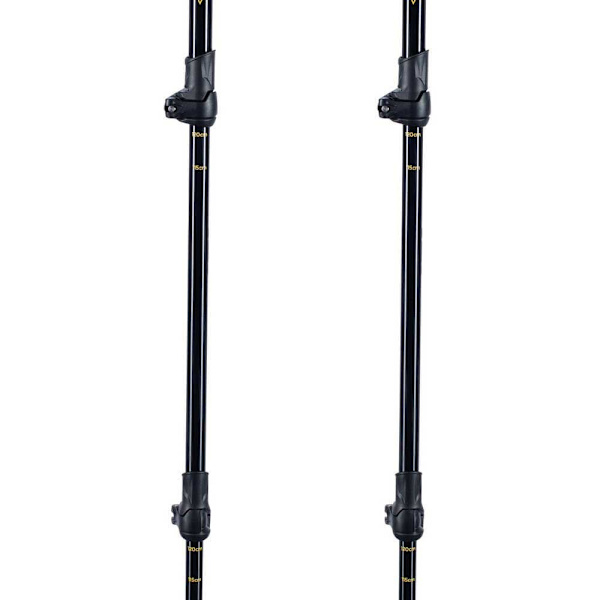 Atlas Snow-shoe All Mountain 3 Bitar Stavar Svart 115-140 cm