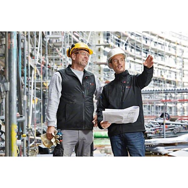Bosch Professional Opvarmet Vest Ghh 12 + 18v Xa + Gaa 12v-21 + Gba 12v 2.0 Blå 3XL
