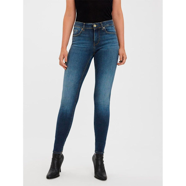 Vero Moda Jeans Lux Mr Slim Ri375 Blå M / 32 Kvinde