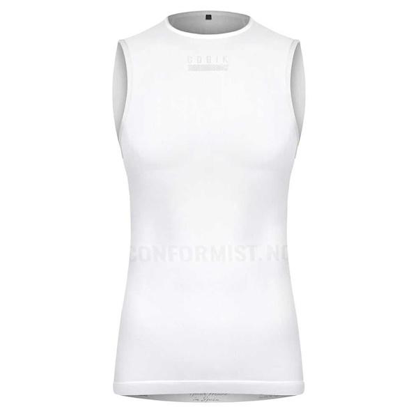 Gobik Ärmlös Baslager Limber Skin Vit M Kvinna