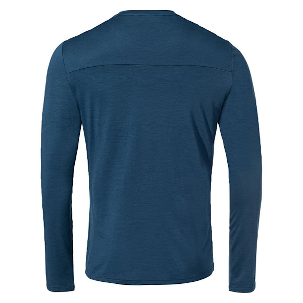 Vaude Långärmad T-shirt Monviso Wool Blå M Man