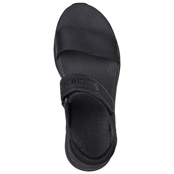 Skechers Sandaler D´lux Walker-ny Blok Sort EU 40 Kvinde