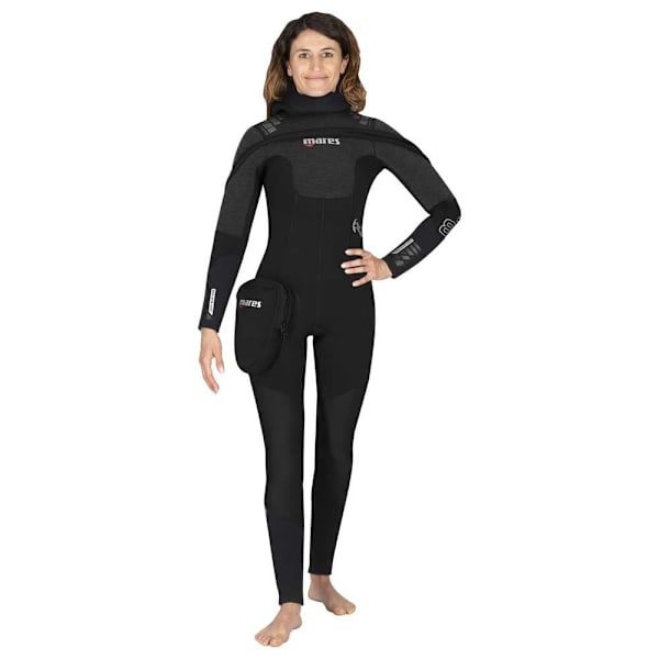 Mares Neoprendragt Pro Therm She Dives 8/7 Mm Sort S3
