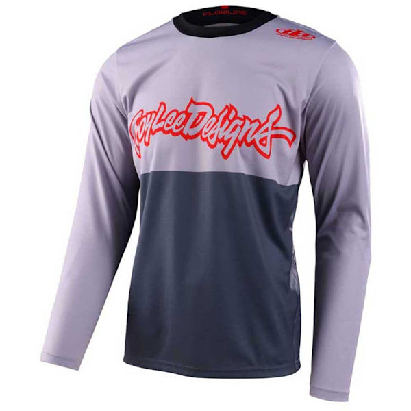 Troy Lee Designs Pitkähihainen Enduro Jersey Flowline Harmaa M Mies